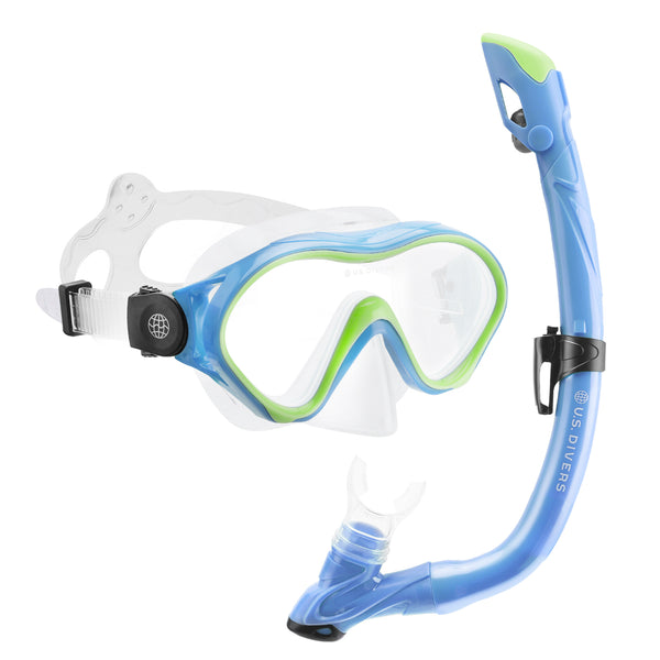 swimming goggles with snorkel MANTA KIDS SNORKEL COMBO