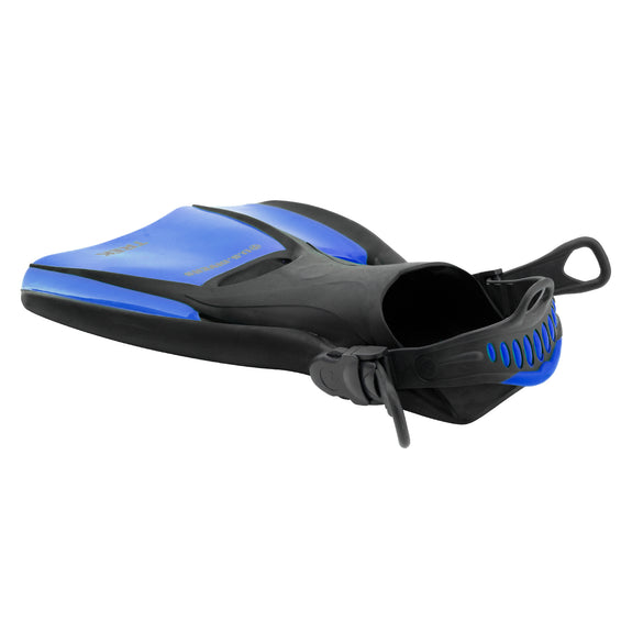 thumbnail image 2 of U.S. Divers Proflex FX Snorkeling Fins - Electric Blue, Small Size For Men & Women 2 of 14