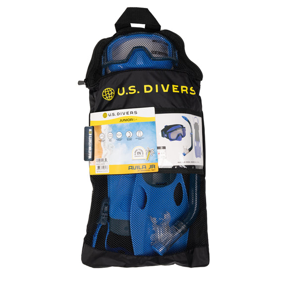 リラクゼーショングッズ EM-2527BL リラクゼーショングッズ EM-2527BL AVILA JR SNORKEL SET – U.S. Divers