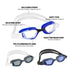 Trilogy Adult 3 Pack Swim Goggles
