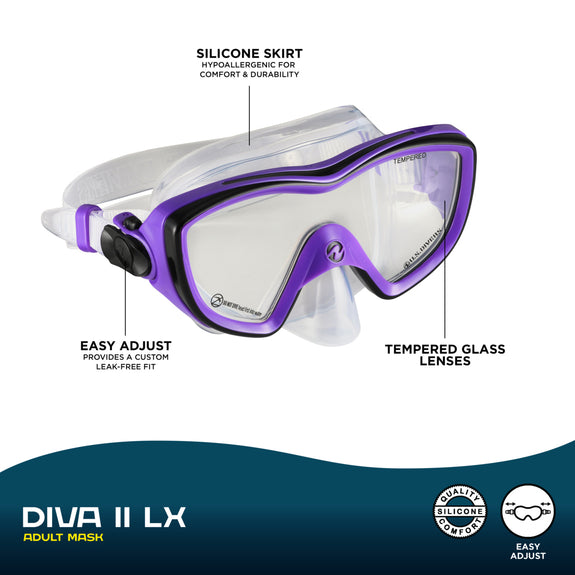 Diva LX - Snorkeling Mask | U.S. Divers